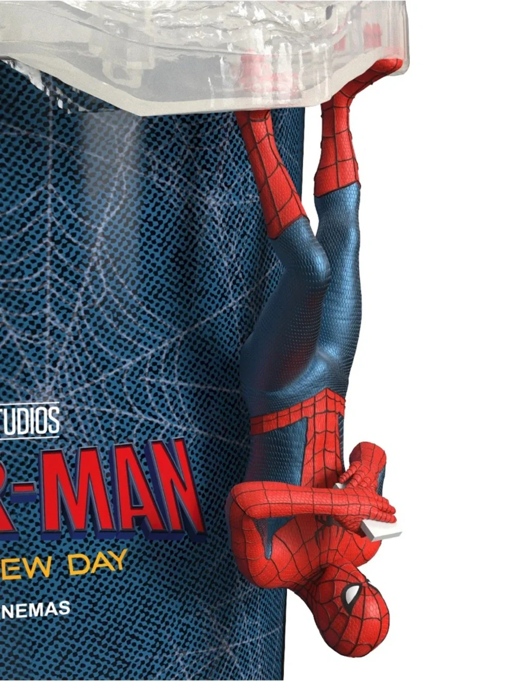 Spider-Man: Brand New Day 130oz Popcorn Bucket With Web Lid In Hand Brand New